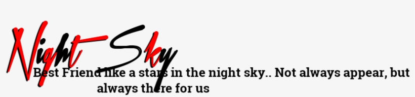 Friendship Nd Love Png Text - Calligraphy, transparent png download