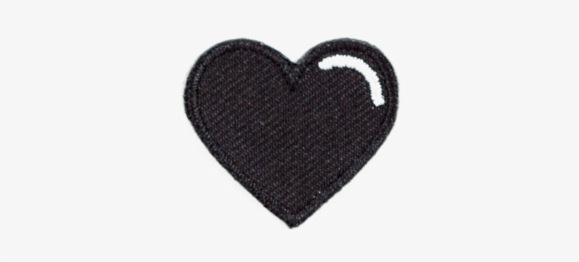 Black Heart Png Picture - Heart, transparent png download