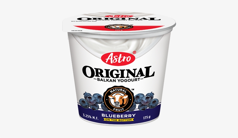 Astro® Original Balkan Fruit On The Bottom Blueberry - Astro Yogurt French Vanilla, transparent png download