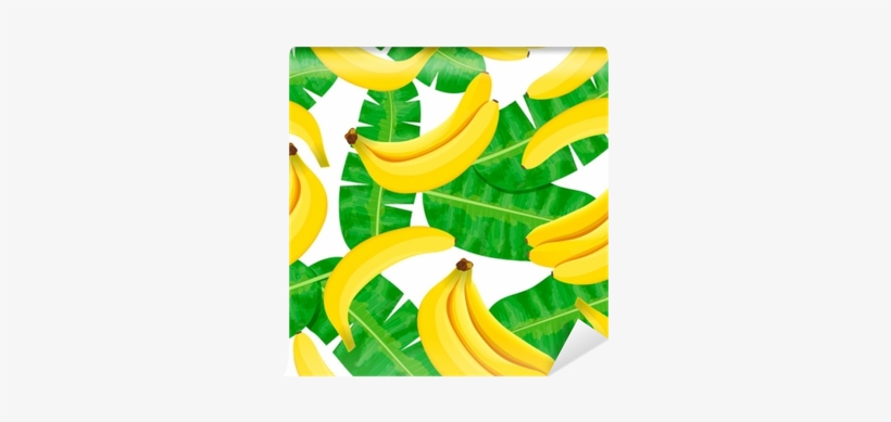 Seamless Watercolor Illustration Of Tropical Leaves, - Watercolor Painting, transparent png download