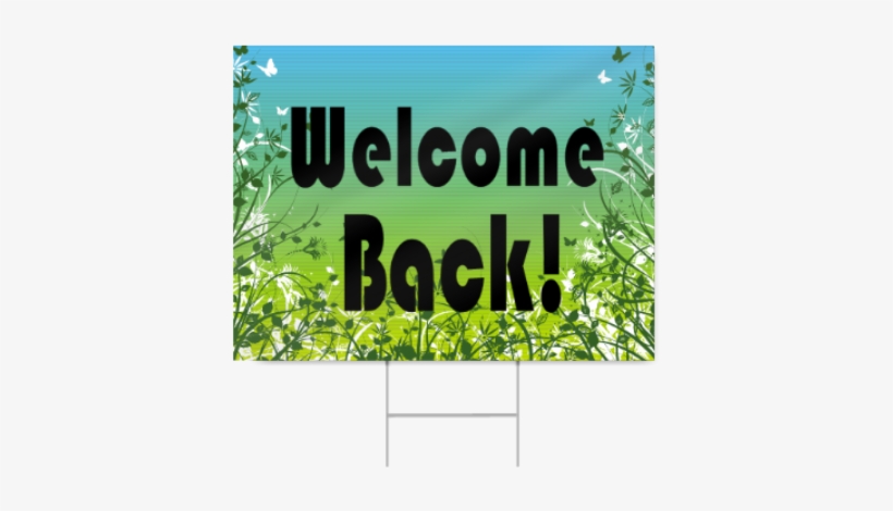 Welcome Back To School Sign - Dame Lime Postcard Postkarte, transparent png download