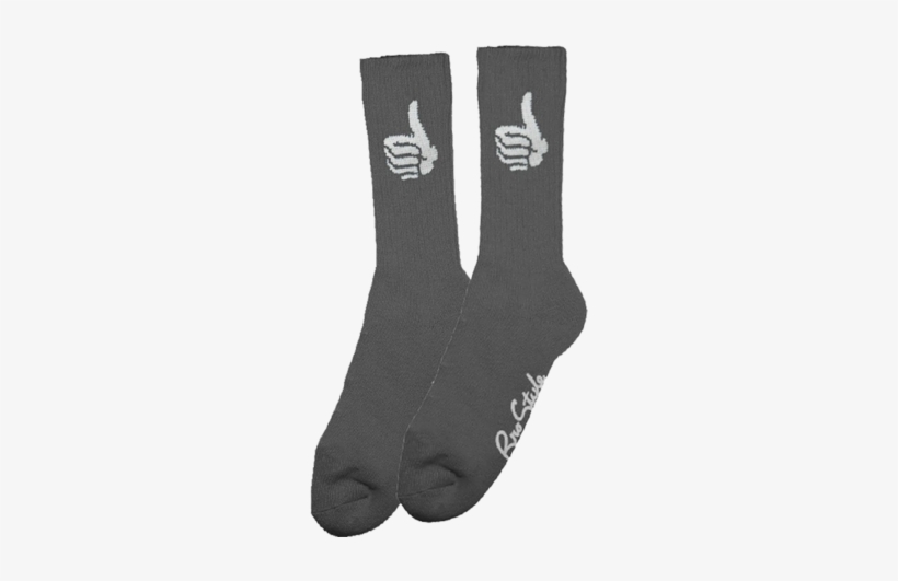 Trademark Sock Grey - Sock, transparent png download