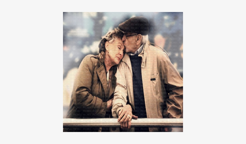 Old Couple In Love - New York I Love You, transparent png download