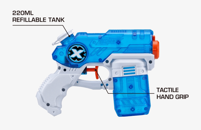 New X Shot Water Warfare Fast Fill Blaster - Water Gun, transparent png download