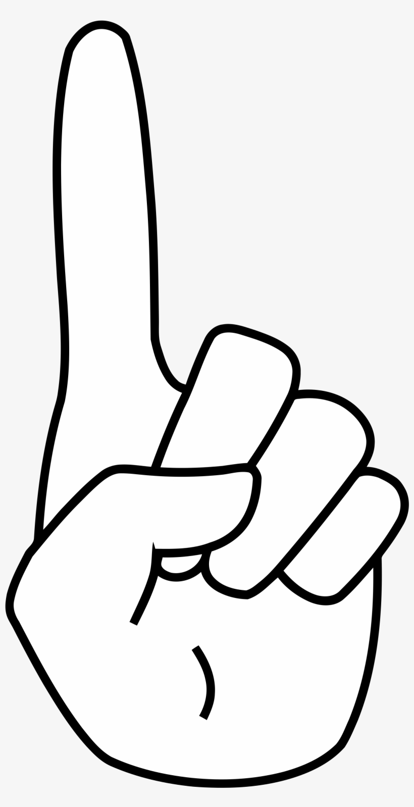 Open - Hand 1, transparent png download