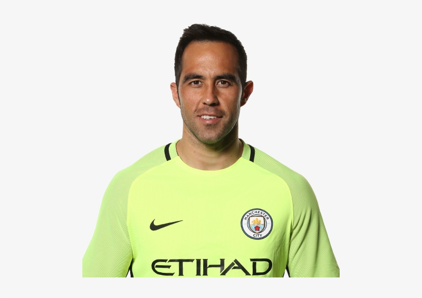 Man City Goalkeeper Claudio Bravo Ruled Out For Rest - Manchester City Jersey 2018, transparent png download