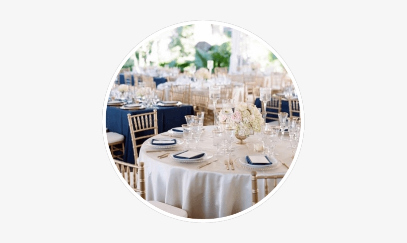 Venue Design & Decoration - Boda Decoracion Azul Marino, transparent png download