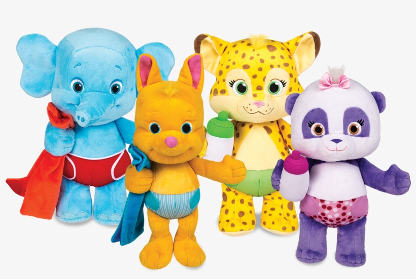 Snuggle & Play Babies Plush - Word Party Netflix Toys, transparent png download