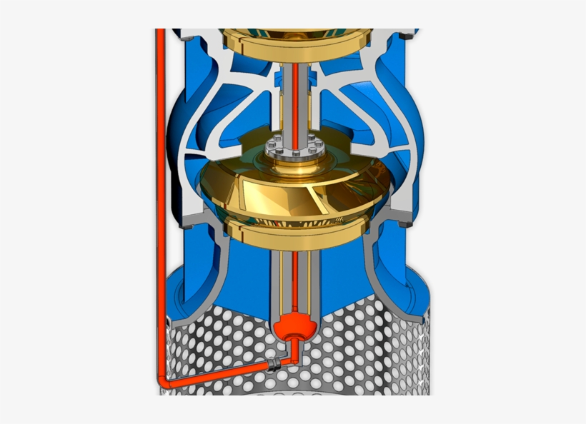 External Lubrication System Vertical Turbine Pump - Vertical Turbine Pump Impeller, transparent png download