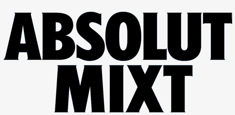 Absolut Mixt Logo Cmyk - Absolut Mixt Blueberry & Lime 250ml Can, transparent png download