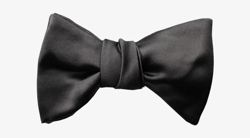 Black Tie Png - Silk Bow Tie Png Lenoeudpapillon, transparent png download