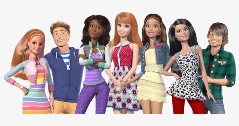 Barbie Friends Clip Art