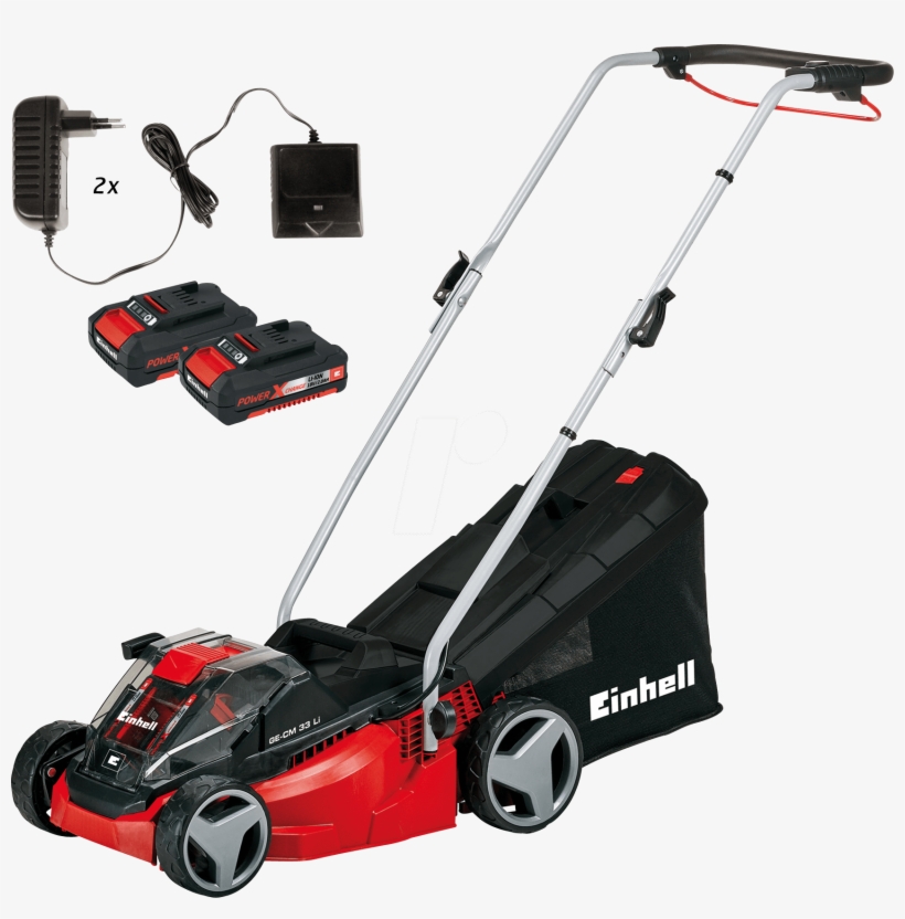 Cordless Lawn Mower, Ge-cm 33 Li Kit Einhell - Einhell Power X-change Ge-cm 33 Li Kit 36v Lithium, transparent png download