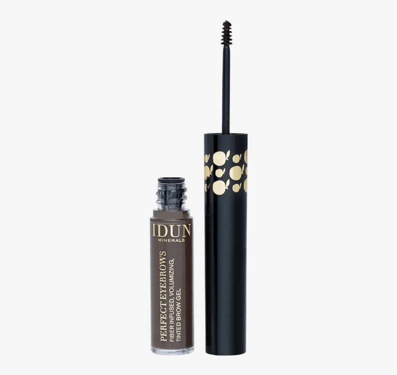 Perfect Eyebrows - Dark - Idun Eyebrow Gel Review, transparent png download