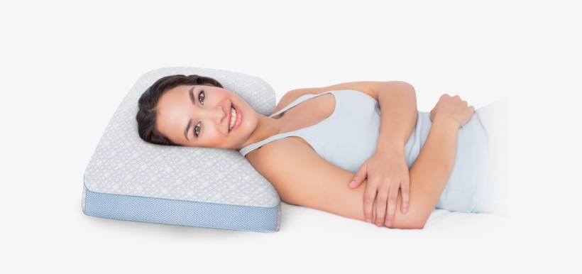 Lady-layingdown - Mattress, transparent png download