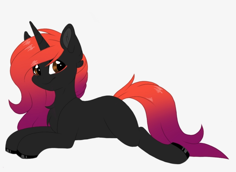 Melodytheartpony, Laying Down, Male, Oc, Oc Only, Pony, - Cartoon, transparent png download