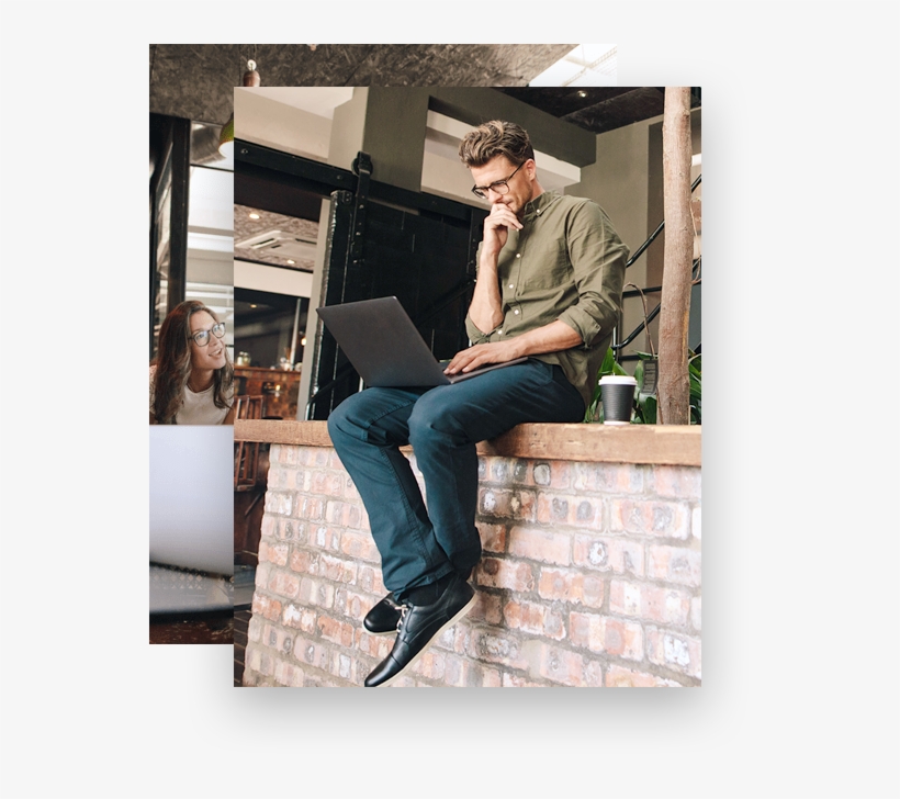 We Create Meaningful Websites That Offer Simplistic - Laptop, transparent png download