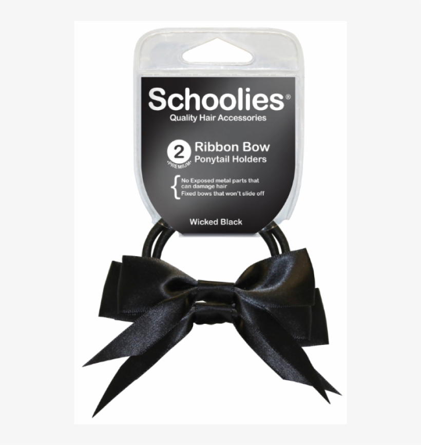 ‹ › - Schoolies Ribbon Bow Ponytail Holder Groovy Green 2, transparent png download