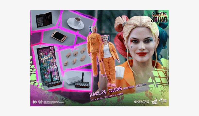 1 Of - Harley Quinn (prisoner Version), transparent png download