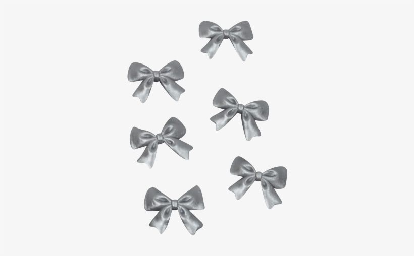 Bows- - Silver, transparent png download