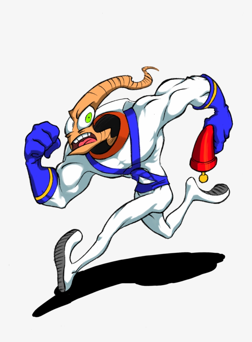 Earthworm Jim - Earthworm Jim Ssb Moveset, transparent png download