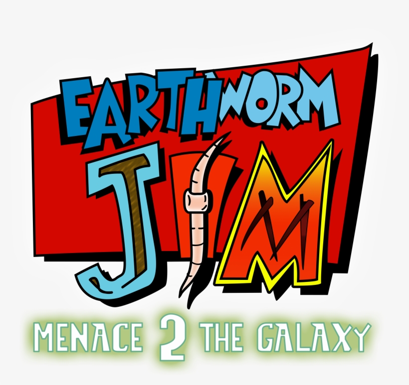 Earthworm Jim - Jim Menace 2 The Galaxy, transparent png download