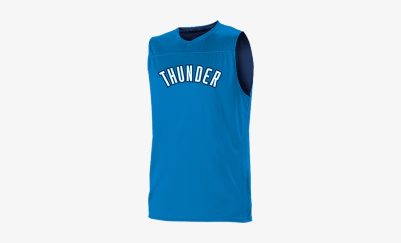 Oklahoma City Thunder Youth Reversible Basketball Jerseys - Oklahoma City Thunder, transparent png download