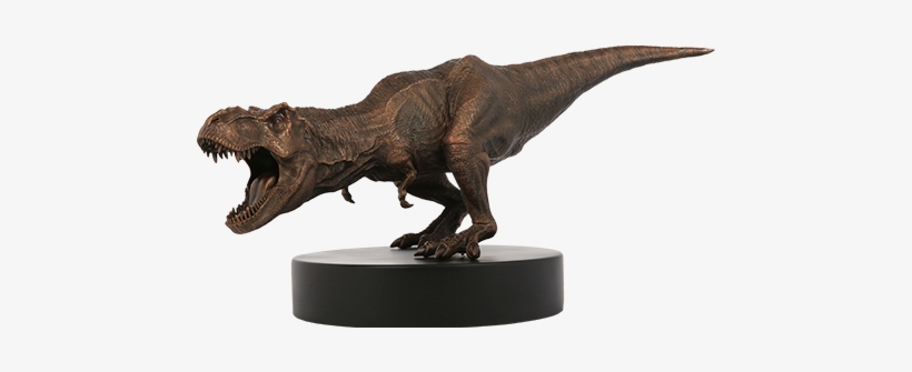 Bronze T-rex Statue - Tyrannosaurus, transparent png download