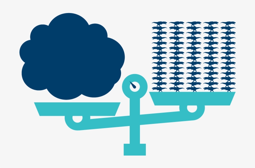 An Average Cumulus Cloud Weighs More Than 70 Adult - Cross, transparent png download