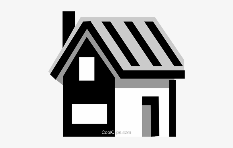 Única Família Casas Livre De Direitos Vetores Clip - Vetores De Casas Png, transparent png download