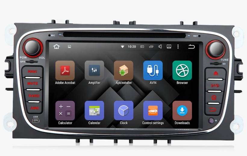 Pure Android - Eincar Direct Android Eincar 7 Inch In Dash Car Dvd, transparent png download