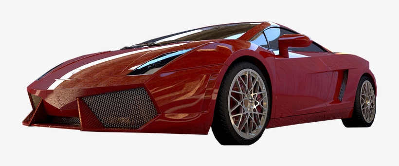 Lamborghini Auto Red - Lamborghini Aventador, transparent png download