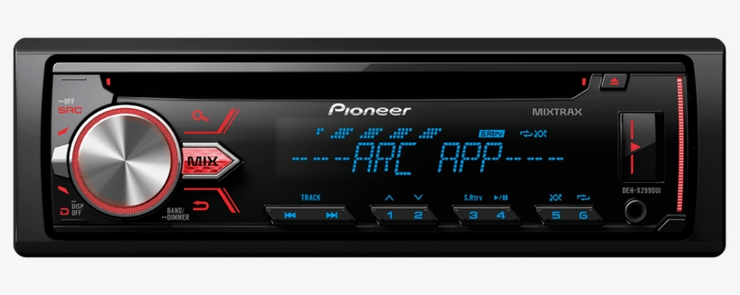 Deh-x2990ui - Pioneer Deh-4900dab Car Stereo Receiver, transparent png download