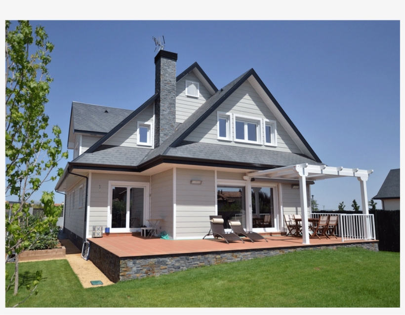 Casa De Madera Wembley Canexel - Casas Norte Americanas, transparent png download