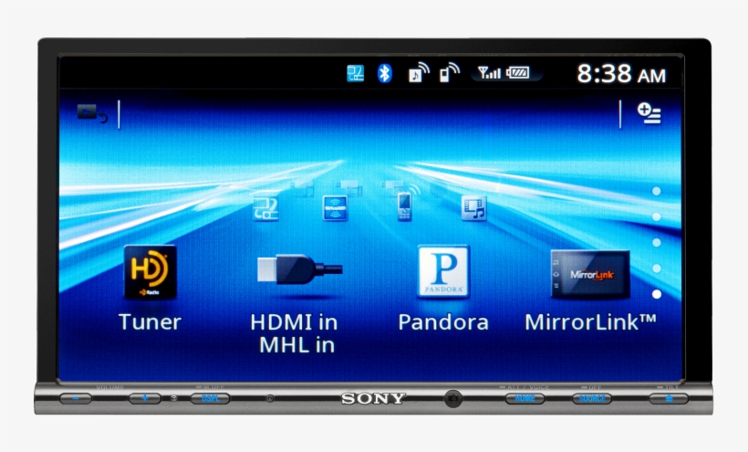 Sony - Sony Car Audio Video Hd Player, transparent png download
