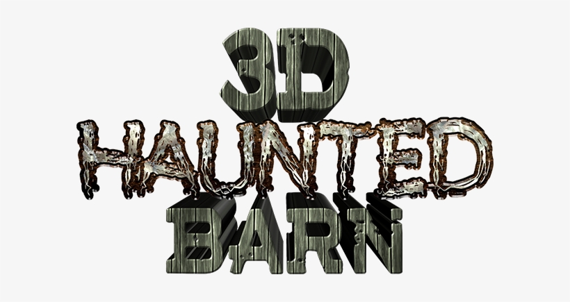 3d Haunted Barn - Haunted - 3d, transparent png download