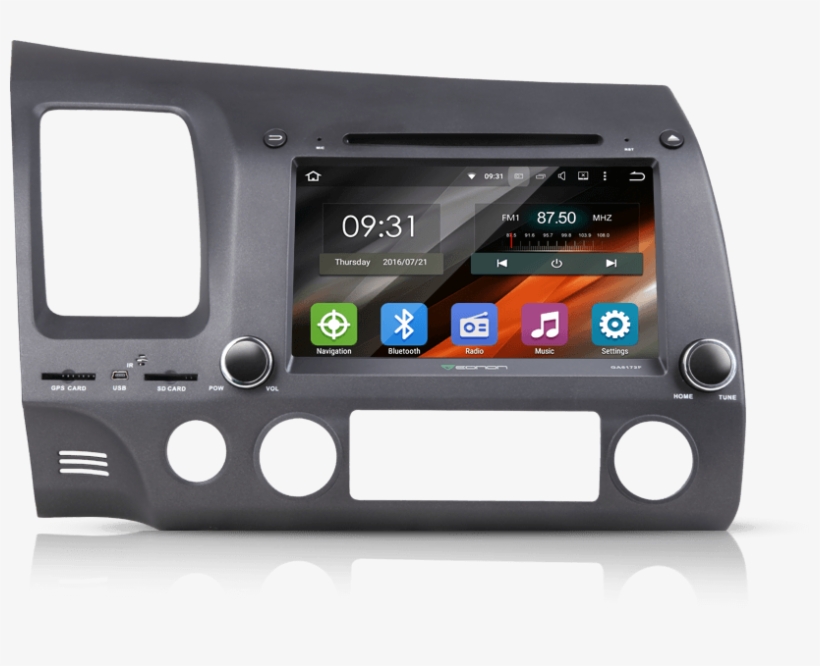 Pure Android - Eonon Ga6153f Android 5.1 Car Dvd For Volkswagen Skoda/seat, transparent png download