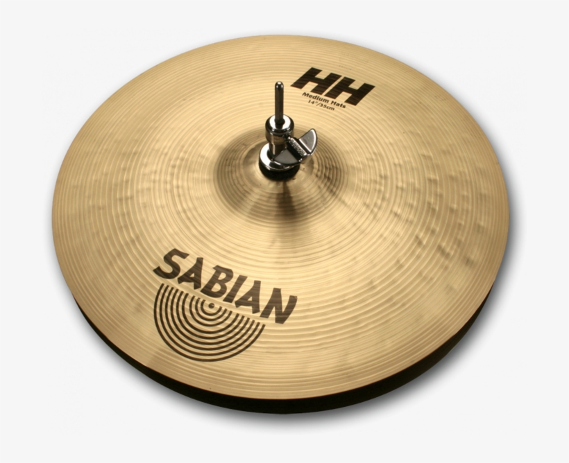 Sabian 11402 14 Inch Regular Medium Top Heavy Bottom - Sabian Hh Regular Hi Hat 14, transparent png download