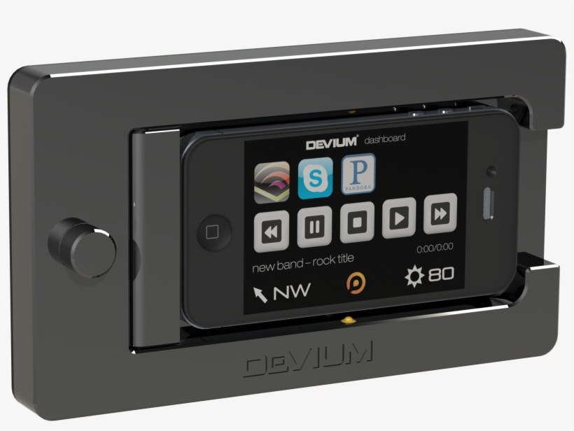 Devium Dash, Smart Phone Integrated Car Stereo - Vehicle Audio, transparent png download