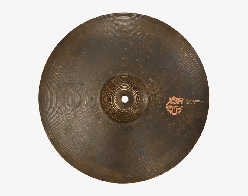Sabian 14" Xsr Monarch Hi-hat Cymbals - Sabian 14" Xsr Monarch Hi-hat Cymbals (pair), transparent png download