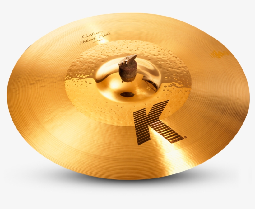 Zildjian 21" K Custom Hybrid Ride - Kit Zildjian K Custom, transparent png download