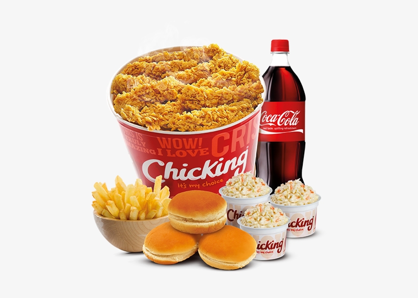 21 Pcs Strips Bucket - Chicking Dip, transparent png download