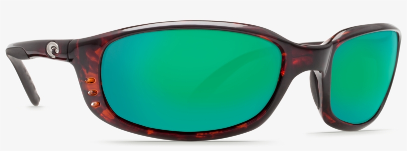Costa Del Mar Brine Sunglasses In Tortoise, Tr-90 Nylon - Costa Sunglasses Brine Tortoise Green Mir 580p Polarized, transparent png download