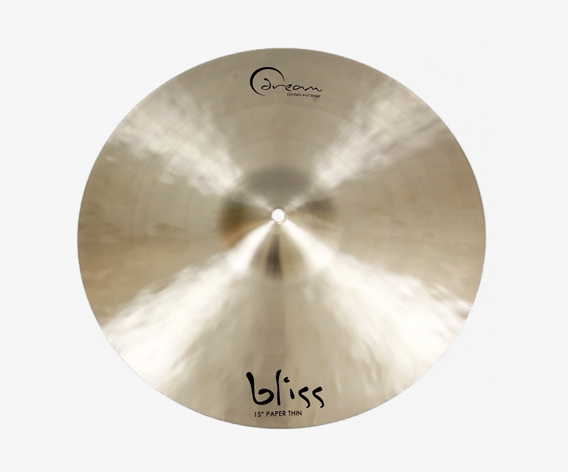 Dream Cymbals Bpt15 15" Bliss Paper Thin Crash Cymbal - Dream 14" Bliss Paper Thin Crash Cymbal, transparent png download