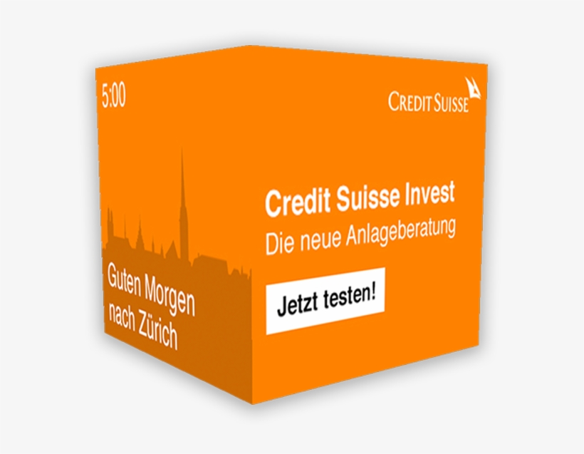 Creditsuisse-showcase Header Logo - Graphic Design, transparent png download