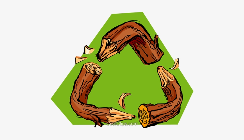 Log Recycling Symbol - Simbolo Reciclagem Em Png, transparent png download