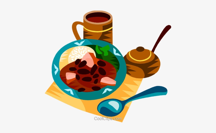 Feijoada, The Brazilian National Dish Royalty Free - Feijoada Clipart, transparent png download