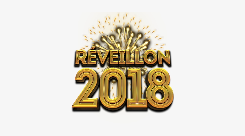 Reveillon - Feliz Ano Novo 2018, transparent png download