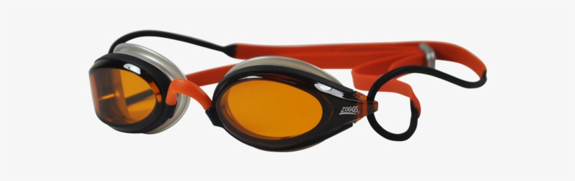 Podium Orange Swim Goggles - Diving Mask, transparent png download