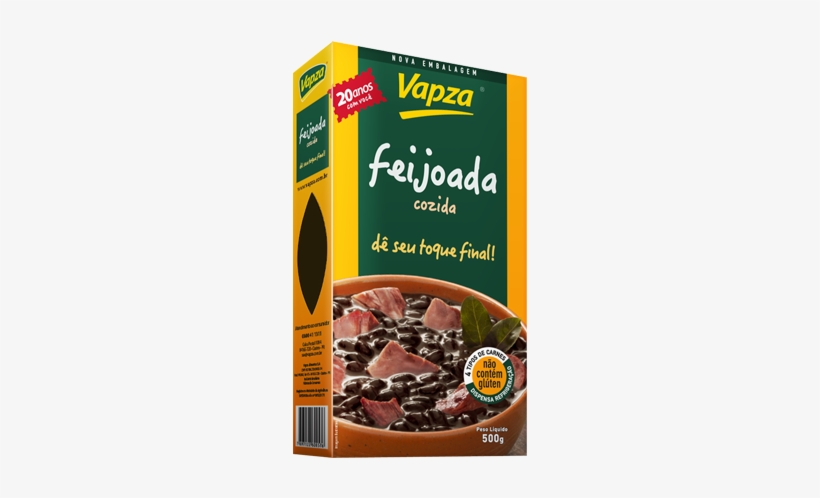 Vapza Feijoada 500g - Feijoada Vapza, transparent png download
